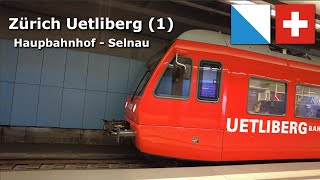 Zürich Uetliberg Bahn 1 Hauptbahnhof to Selnau 4K October 2024 swizerland zürich Uetliberg [upl. by Htabmas482]