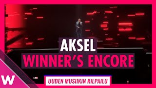 Aksel Kankaanranta Finland Eurovision 2020 LIVE winners encore  UMK 2020 [upl. by Conners]