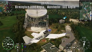 Lot 171 Birmingham EGBB Anglia  Manchester EGCC Anglia RTX4070 Ti 16GB4K [upl. by Ynaffik]