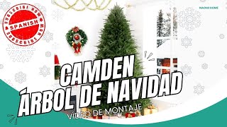 Consejo De Montaje Navideño Naomi Home  Vídeo De Montaje Para Camden Árbol De Navidad Artificial [upl. by Ednutey317]