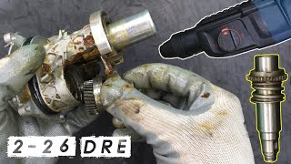 26mm Rotary Hammer Drill 226 DRE Disassembly for Repair [upl. by Tallie]