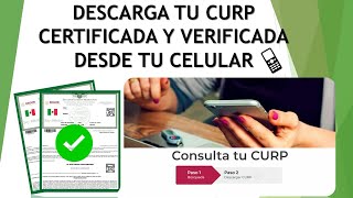 Como Descargar e Imprimir Tu Curp Por Internet GRATIS 2023 Facil y Rapido desde el Celular🔥 [upl. by Clareta840]