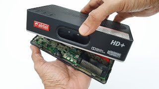 Airtel HD  DTH Set Top Box  Disassembly [upl. by Rutherfurd]