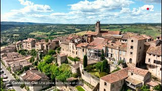 Reportage de France 2 à Cordes sur Ciel [upl. by Llehsam]