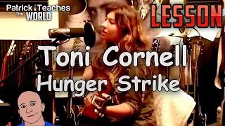 Chris Cornells Daughter ToniHunger StrikeGuitar LessonTutorialSuper Easy [upl. by Sisak906]