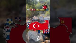 War animation Collab with FNRS 🇮🇱🔥🇹🇷  map türkiye turkey israel history mapper fnrs [upl. by Lemar664]