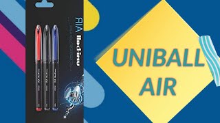 Uniball Air rollerball pen review  Best Uniball pen under 100rs  Uniball air  Uniball pen [upl. by Glaudia297]