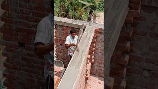 lintel beam roof concrite construction work [upl. by Aloysia640]