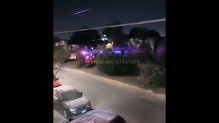 ¡Culiacanazo 4 Policías Atacados a Balazos Huyen Desesperados por el Boulevard 11092024 [upl. by Lindner275]