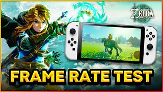 ZELDA TEARS OF THE KINGDOM  Nintendo Switch FRAME RATE TEST 🚀 Analysis amp Gameplay Ver 110 FPS [upl. by Mushro]