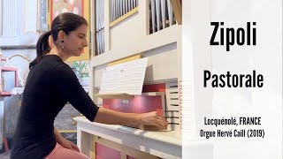 ZIPOLI  Pastorale AnneIsabelle de Parcevaux organ [upl. by Aihcela881]