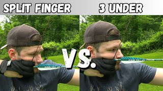 3 Under vs Split Finger Traditional Archery Tips and Tricks to Make You a Better Shot [upl. by Husha]