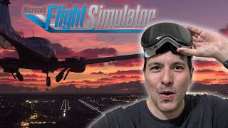 How Good Is Microsoft Flight Simulator on Apple Vision Pro [upl. by Mirella]