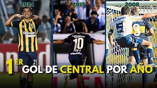 PRIMER GOL DE ROSARIO CENTRAL POR AÑO 19932024 [upl. by Maon]