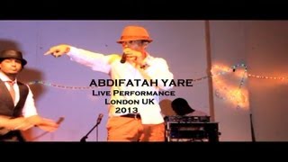 Abdifatah Yare 2013 Bilaneey kacgacaylku waa dab baxaaya oo bilalee Live Habeenkii Ciida London 2012 [upl. by Farman]