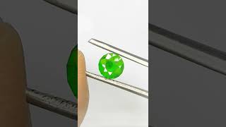 Demantoid garnet 090 CT [upl. by Sundberg612]