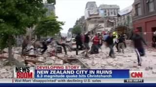 CNN New Zealand earthquake kills 65 [upl. by Nickelsen60]