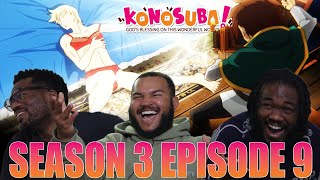 KAZUMA FUMBLED  Konosuba Season 3 Episode 9 Reaction [upl. by Ttam]