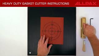 Allpax Heavy Duty Gasket Cutter Kit Instructional Video [upl. by Fontana]