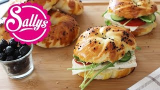 Acma  locker leicht  ideal als Sandwich  Bagel  Sallys Welt [upl. by Kcirddes404]