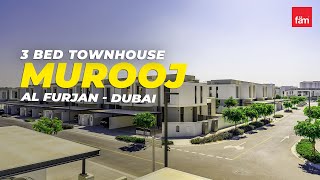 Stunning 3 Bed Townhouse in Murooj Al Furjan  Dubai [upl. by Cameron]