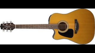 Takamine GD30 CE LH Nat Acoustic Guitar Test and Review [upl. by Mcnelly]