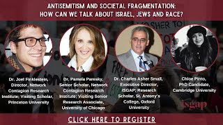 Antisemitism amp Societal Fragmentation How can we Talk about Israel Jews and Race [upl. by Reni740]