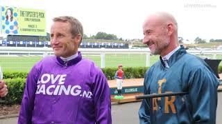 Damien Oliver and Glen Boss at Karaka Millions [upl. by Lavud]