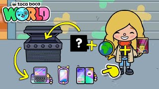 HOW TO GET NEW SECRET PHONES  TOCA BOCA WORLD  HAPPY TOCA [upl. by Woodman]