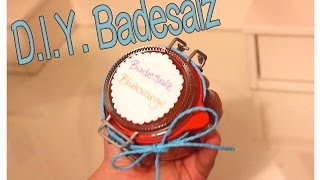 DIY  Badesalz selber herstellen [upl. by Daloris]