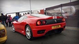 Ferrari 360 Challenge Stradale Exhaust Sound [upl. by Otokam]