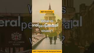 What is Peripheral Vision  Reels  ANDT [upl. by Roz]