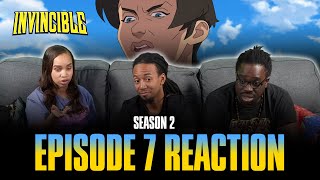 Im Not Going Anywhere  Invincible S2 Ep 7 Reaction [upl. by Kennard605]