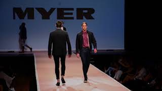 Sunshine Coast Fashion Festival 2017  MYER MEN [upl. by Yauqram]