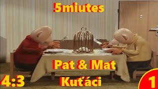 Pat amp Mat Ep 1 Kuťáci 43 🍽️ 5 minutes [upl. by Ennoirb]