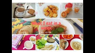 La mia prima settimana di dieta con 🍎melarossa  What I eat in a week 1 [upl. by Enrika]