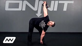 Kettlebell Windmill Tutorial  Kettlebell Exercises [upl. by Frankie]