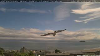 12 August 2024  Kinghorn WeatherCam Timelapse [upl. by Aseen]