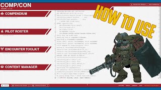 How to Use CompCon for Lancer Rpg [upl. by Eislrahc685]