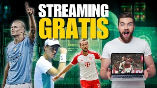 Dove vedere il calcio in Streaming GRATIS e LEGALMENTE oltre a tennis NBA e tanto altro ⚽️📺🎾 [upl. by Odragde]