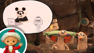 Jan und Henry hören einen Panda mit Einkaufszettel 🐼  Ganze Folge mit dem Sandmännchen [upl. by Ratcliffe]