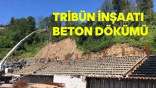 Tribün inşaatı beton dökümüdikkat edilmesi gerekenler tribün inşaat betondökümü [upl. by Otrepur]