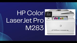 HP Color LaserJet Pro M283 [upl. by Harobed]