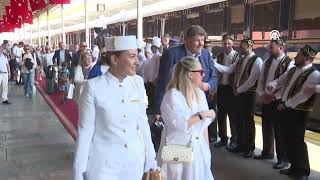 Orient Express bu yıl ikinci defa İstanbulda [upl. by Atilegna]