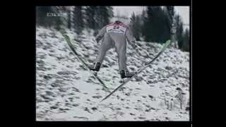 Skifliegen Bad MitterndorfTauplitz 20022003 Tag 1 01022003 [upl. by Yenahteb]