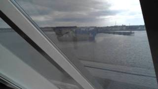 Onboard Stena Voyager arriving at Stranraer 9th Sep 2011 i [upl. by Ecenaj]