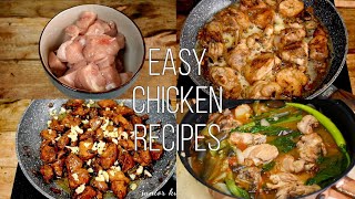 3 CHICKEN RECIPES  Ulam Pinoy Recipe Budget Meal  Chicken Recipe  Ulam Pinoy Recipe [upl. by Suiratnauq]