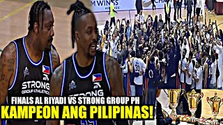 2024 DUBAI CHAMPIONSHIP GAME Al Riyadi Lebanon vs Strong Group Philippines Full Game Highlights [upl. by Barabbas754]