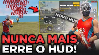 O MELHOR HUD 2 DEDOS DO FREE FIRE EM 2024 PARA MOVIMENTAR E TER MELHOR SENSIBILIDADE IGUAL EMULADOR [upl. by Paryavi]