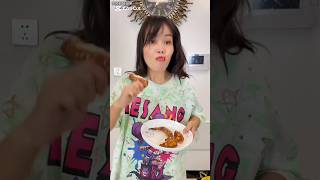 😋Chicken 🐔 wings 🍗 kha liya 😱 Ladki ne ab Kya Hoga👈 chickenChinese foodfood recipeshorts [upl. by Enogitna]